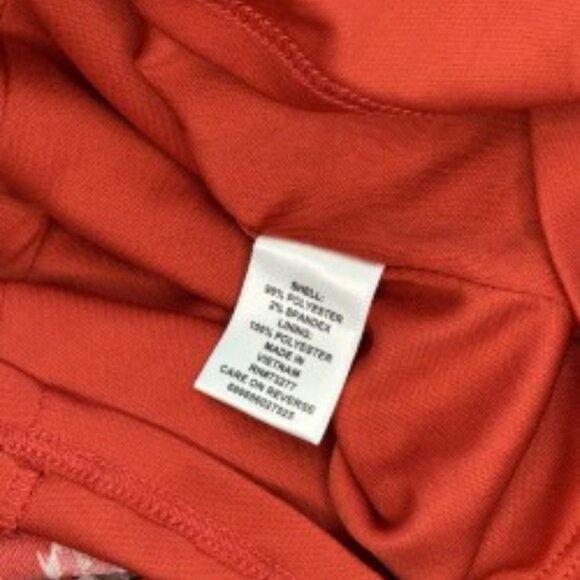 Elle Red Floral Sleeveless Bow Back Dress | Spring Brunch Party Look | Size M - Picture 4 of 4